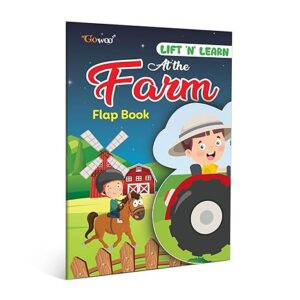 At the Farm Flap Book: Lift The Flap Book for Kids