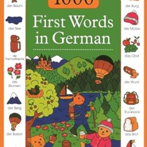 First 1000 Words in German Board book