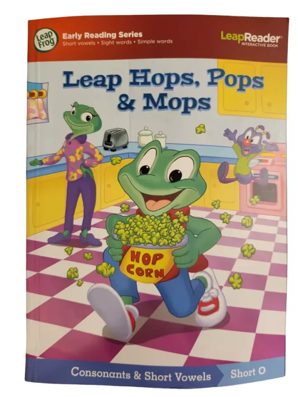 Leap Frog Leap Reader Early Reading Series Interactive Book - Leap Hops, Pops