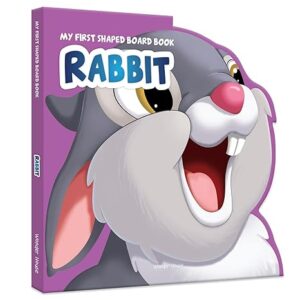 My First Shaped Board Book: Who am I ? Rabbit