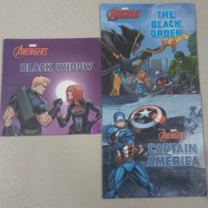 Set of 3 Avengers mini books
