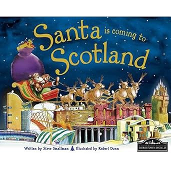 Santa is Coming to Scotland -Hardcover